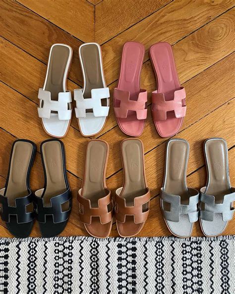 black hermes oran sandals|hermes oran sandal size chart.